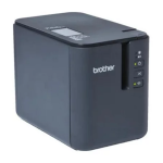 Brother PT-P900W P-touch Guide d'installation rapide