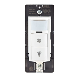 Leviton DOD05-1LW Decora In-Wall Combination Occupancy Sensor Manuel utilisateur | Fixfr