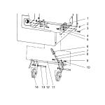 Metabo Wheel SET PK mit U-GESTELL accessories for T/B/U saw Mode d'emploi