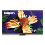 Philips 65OLED907/12 OLED+ T&eacute;l&eacute;viseur Android 4K UHD - son Bowers &amp; Wilkins Manuel utilisateur