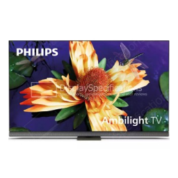 Philips 65OLED907/12 OLED+ Téléviseur Android 4K UHD - son Bowers & Wilkins Manuel utilisateur | Fixfr
