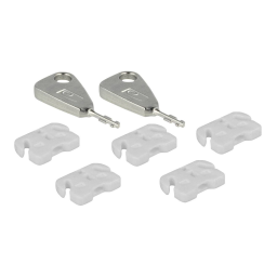 DeLOCK 20648 USB Port Blocker for USB-A female Fiche technique | Fixfr