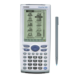 Casio ClassPad 300 PLUS Manuel utilisateur | Fixfr