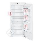 Liebherr IKP 2360-20 Refrigerateur encastrable 1 porte Manuel du propri&eacute;taire