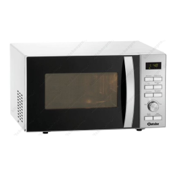 Bartscher 610847 Microwave 14251M-HLGR Mode d'emploi | Fixfr