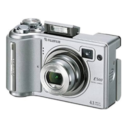 Fujifilm FinePix E500 Mode d'emploi | Fixfr