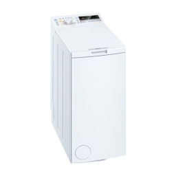 CONSTRUCTA CWT10T24IL Washing machine Manuel utilisateur | Fixfr