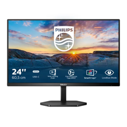Philips 24E1N3300A/01 Monitor Moniteur USB-C Manuel utilisateur | Fixfr