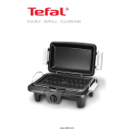 Tefal EF3550 Manuel utilisateur