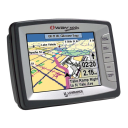 Lowrance IWAY 500C Manuel du propriétaire | Fixfr