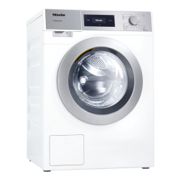 Miele PWM 507 Lave-linge prof Mode d'emploi | Fixfr