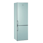 Whirlpool WBE37162 TS Fridge/freezer combination Manuel utilisateur