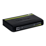 Trendnet TEG-S5g 5-Port Gigabit GREENnet Switch Manuel utilisateur