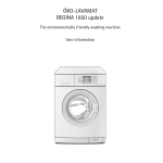 &Ouml;KO-LAVAMAT REGINA 1800 update : Notice d'utilisation | AI Chat et PDF