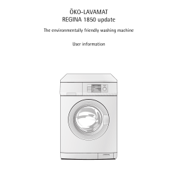ÖKO-LAVAMAT REGINA 1800 update : Notice d'utilisation | AI Chat et PDF | Fixfr