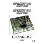 GENIUS SPRINT 03, 04 Manuel d'utilisation + Chat IA