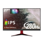 Acer VG271Z Monitor Guide de d&eacute;marrage rapide