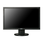 Acer v273h Monitor Manuel utilisateur