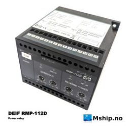 Deif FAS-125D Synchroniser Fiche technique | Fixfr