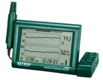 Extech Instruments RH520A Humidity Temperature Chart Recorder Manuel utilisateur | Fixfr