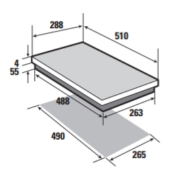 Brandt BPI6210B Plaque induction Manuel utilisateur | Fixfr