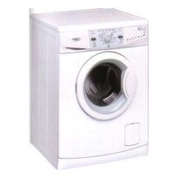 Whirlpool Aquasense 1400 Washing machine Manuel utilisateur | Fixfr