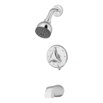 Symmons S-9602-P-1.5-TRM Origins Temptrol 1-Handle Tub and Shower Faucet Trim Kit in Chrome (Valve Not Included) sp&eacute;cification