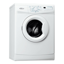 Whirlpool AWO 740 Washing machine Manuel utilisateur | Fixfr