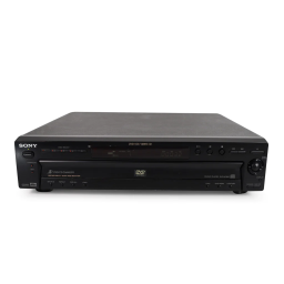 Sony DVP-NC600 Mode d'emploi + Chat IA | Fixfr