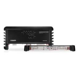 Fusion SG-DA61500 Signature Series 6 Channel Marine Amplifier Guide d'installation | Fixfr