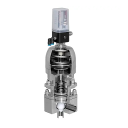 Gemu 567 BioStar control Aseptic control valve for low flow rates Mode d'emploi | Fixfr