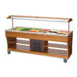 Bartscher 125524 Buffet trolley, cold, 6x 1/1 GN Mode d'emploi