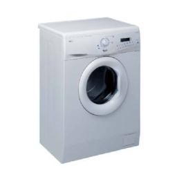 Whirlpool AWG 3103 Manuel du propriétaire | Fixfr