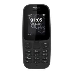 Nokia 105 (2017) Mode d'emploi | Fixfr