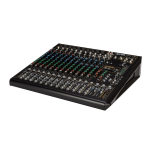 RCF F 16XR 16-CHANNEL MIXING CONSOLE sp&eacute;cification