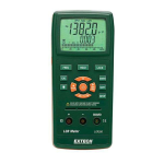 Extech Instruments LCR200 Passive Component LCR Meter Manuel utilisateur