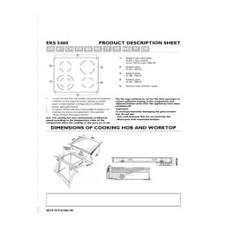 Bauknecht EKS 5460-1 IN Hob Manuel utilisateur | Fixfr