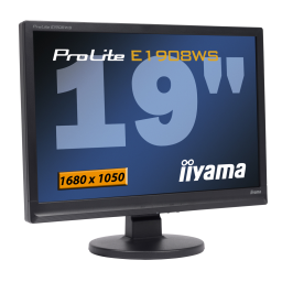 iiyama PROLITE E1908WS Manuel utilisateur | Fixfr