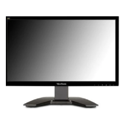 ViewSonic VA2212M-LED-S MONITOR Mode d'emploi | Fixfr