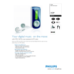 Philips SA4114/02 Baladeur audio &agrave; m&eacute;moire flash Manuel utilisateur