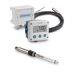 KROHNE SD 200 W | SD 200 R Manuel utilisateur | Fixfr