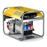 Wacker Neuson GV2500A Portable Generator Manuel utilisateur