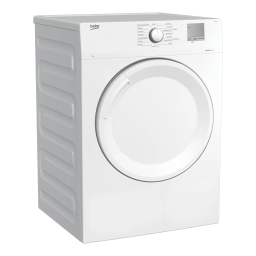 Beko DA7011PA Sèche linge à évacuation Owner's Manual | Fixfr