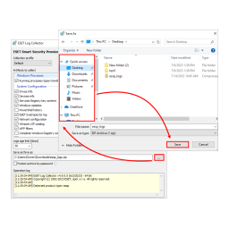 ESET Log Collector Guide de l'utilisateur + AI Chat | Fixfr