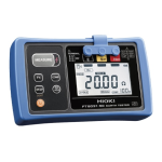 Hioki EARTH TESTER FT6031-50 Manuel utilisateur