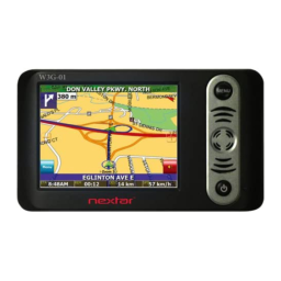 Nextar W3G - W3G LCD Color Touch Screen Portable GPS/MP3 Manuel utilisateur | Fixfr