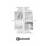 Bauknecht WAK 7771 BK Washing machine Manuel utilisateur