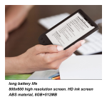 ENERGY SISTEM E-Ink eReader e6 Manuel utilisateur