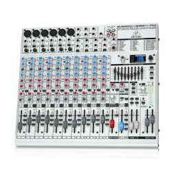 Behringer UB2222FX-PRO Mixer Manuel du propriétaire | Fixfr