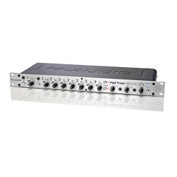 Avid M-Audio FastTrack Ultra 8R Manuel utilisateur | Fixfr